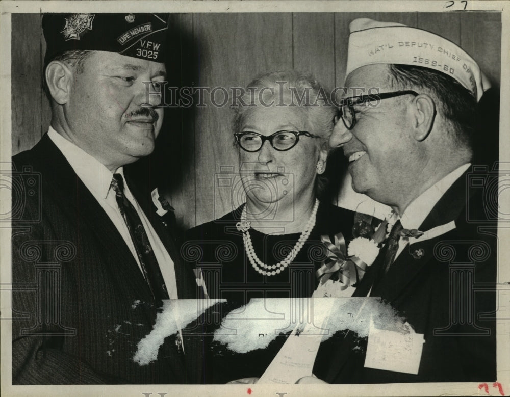 1966 Press Photo Albany, New York Department Service Office officials