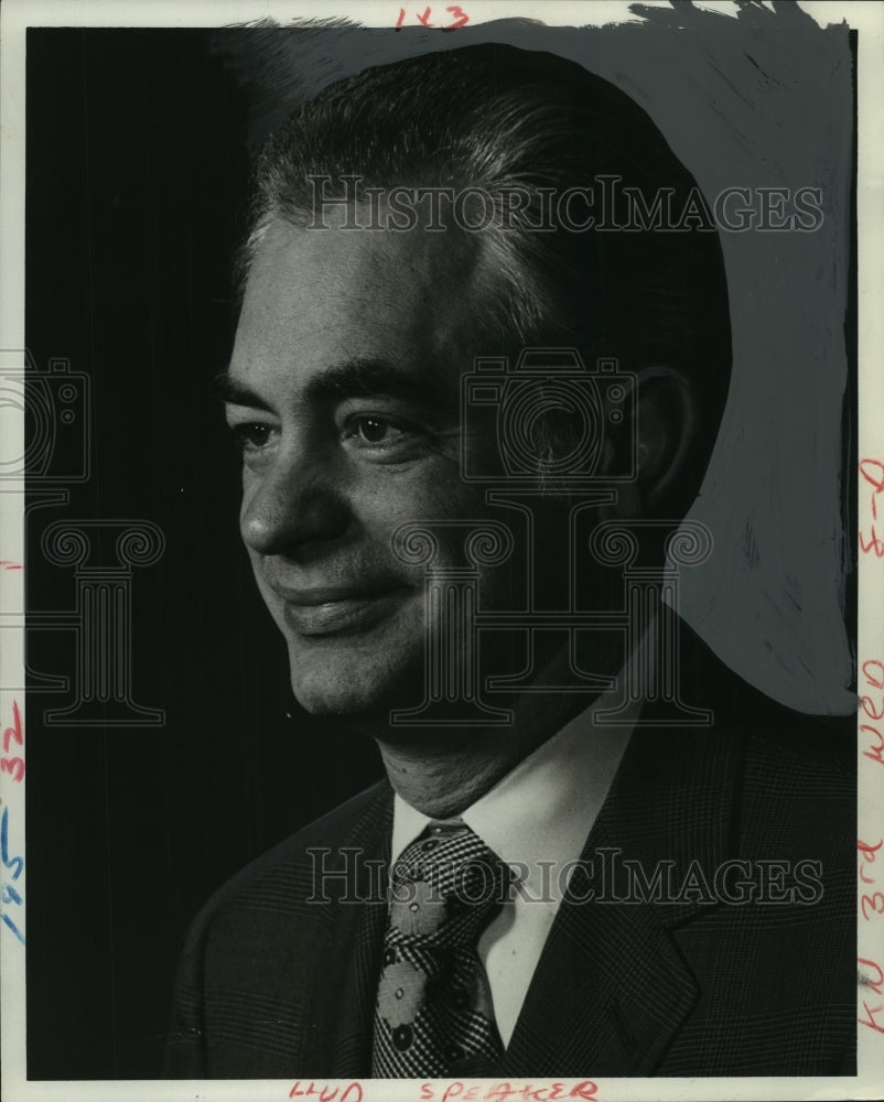 1973 Press Photo Sal Mosher - tua10120