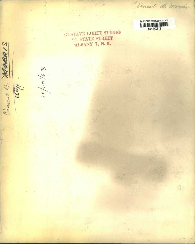 1963 Press Photo Ernest B. Morris, Albany, New York - tua10242