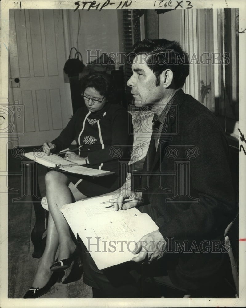 Press Photo Tobey Thayer and Harland Wilbert in New York - tua10462- Historic Images