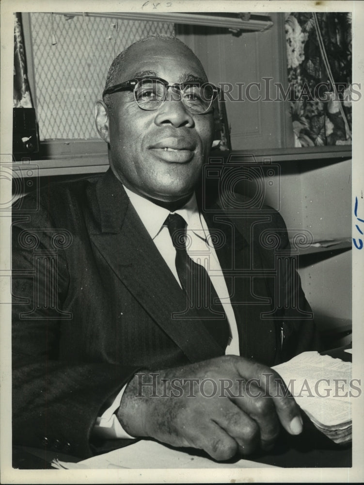 1961 Press Photo Reverend Dr. William M. Wilborn, Albany, New York - tua10467