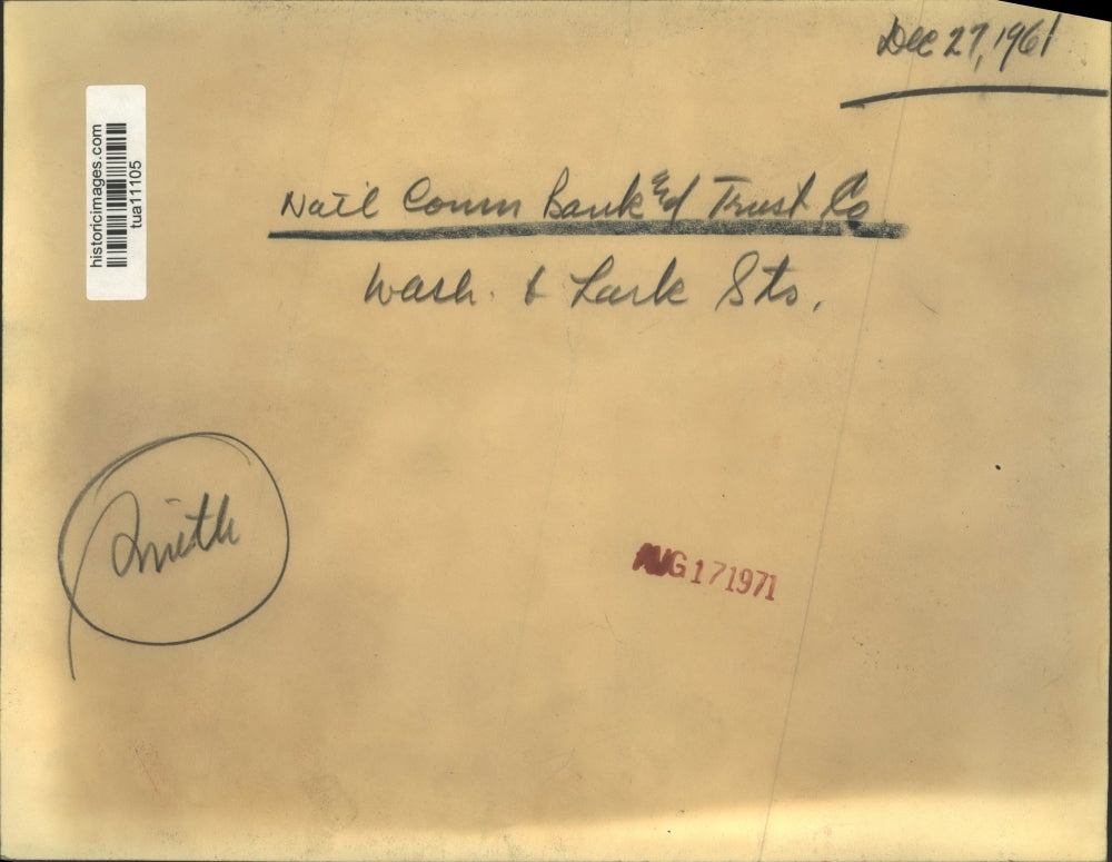 1961 Press Photo National Commercial Bank & Trust building in Albany, New York