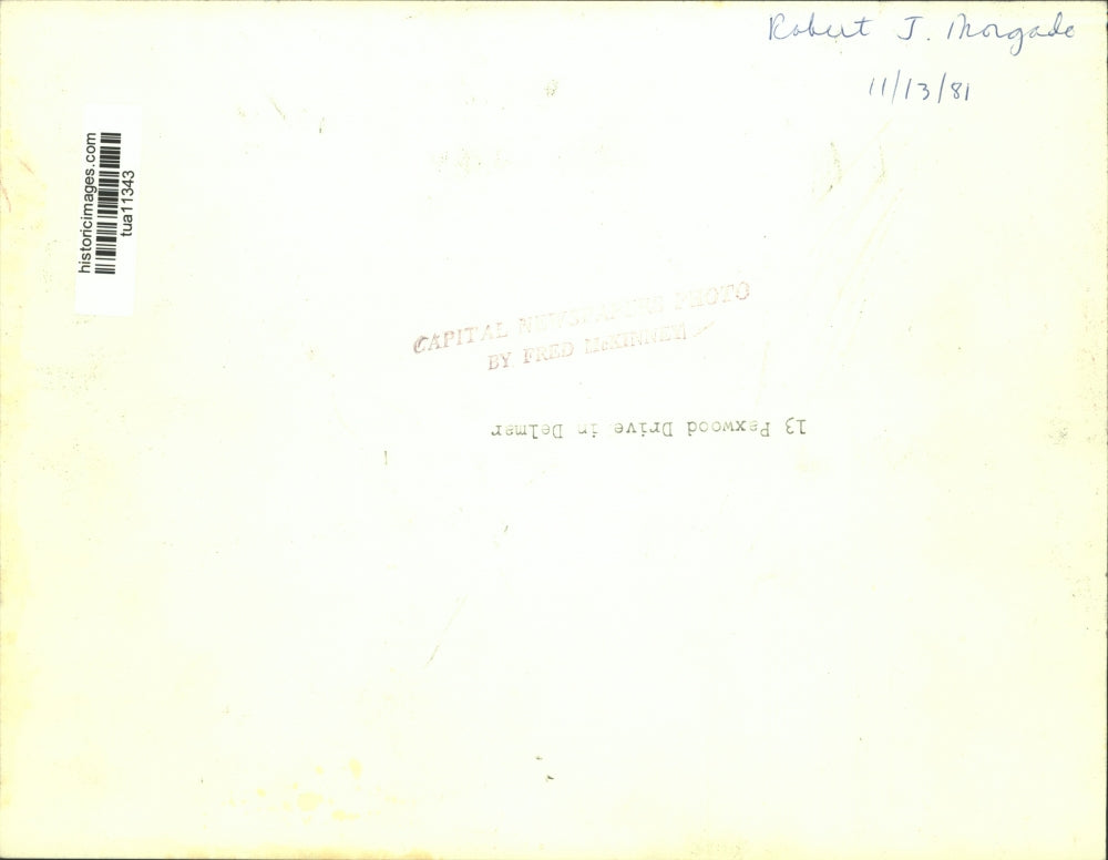 1981 Press Photo Robert J Morgade's House, 13 Pexwood Drive in Delmer