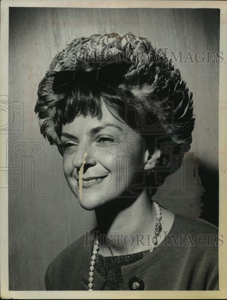 1964 Press Photo Mrs. Walter Saxe, Council of Jewish Women, Albany, New York