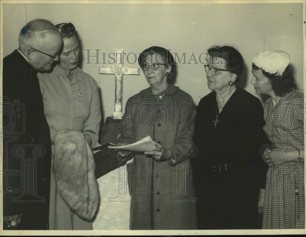 1959 Press Photo Schoharie, New York Episcopal Mission opened - tua12258
