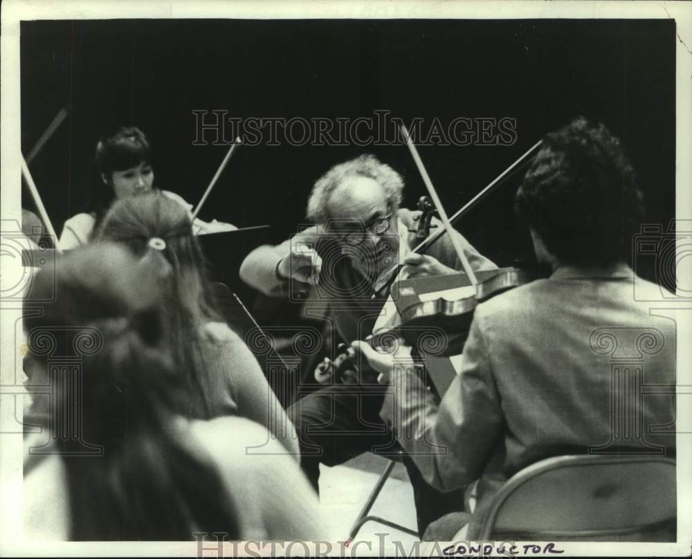 1978 Press Photo Conductor Alexander Schneider and The Brandenburg Ensemble- Historic Images