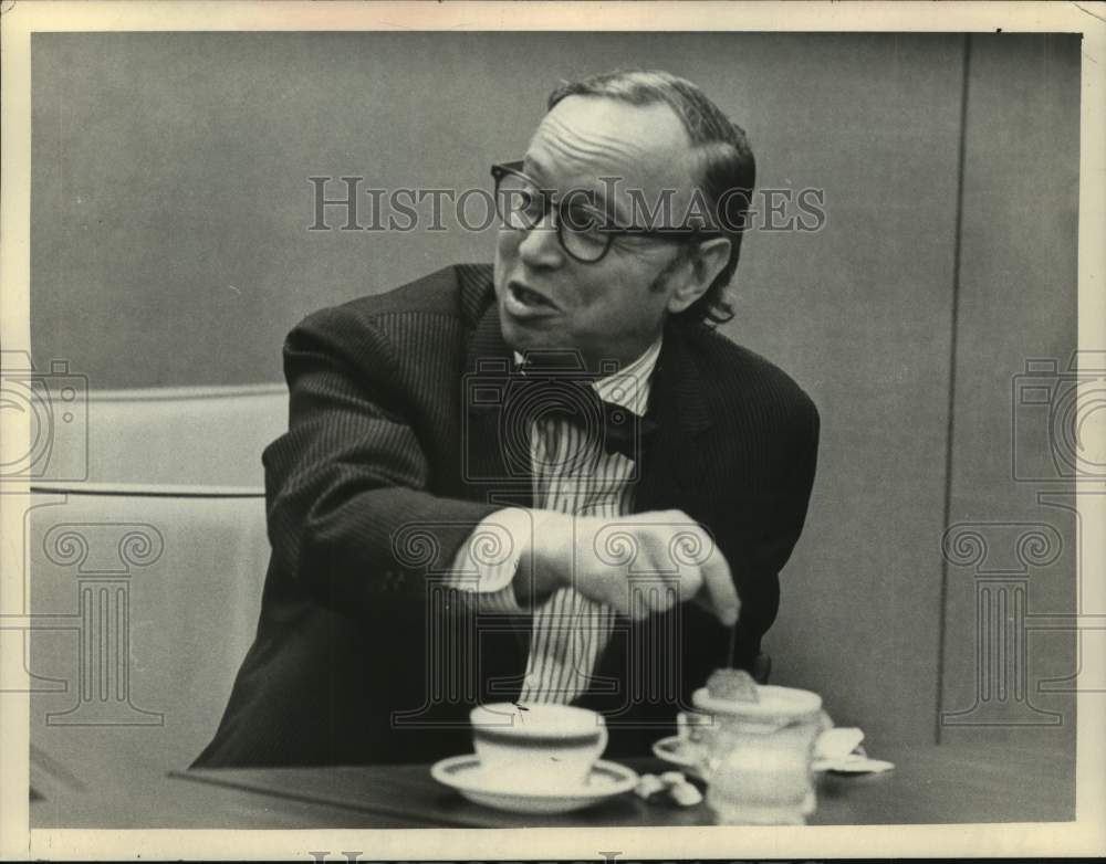 1971 Press Photo Arthur Schlesinger - tua12325