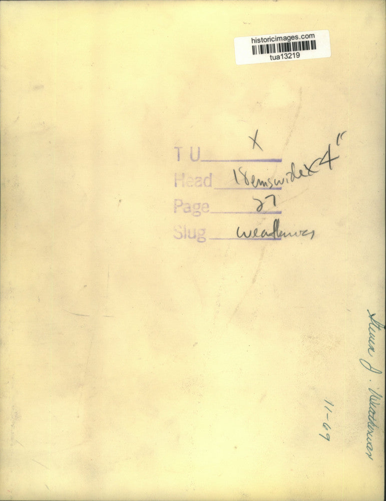 1969 Press Photo Steven J. Weatherway - tua13219