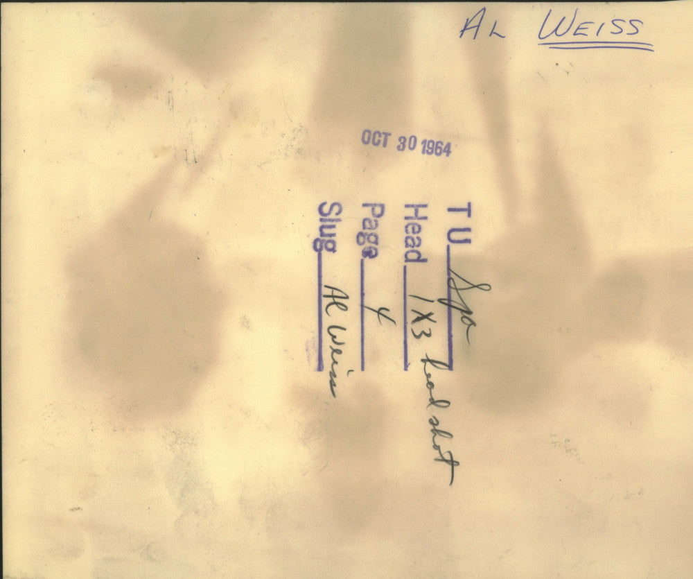 1964 Press Photo Al Weiss, New York - tua13264