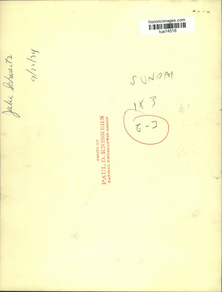 1974 Press Photo Julie Schwartz - tua14518