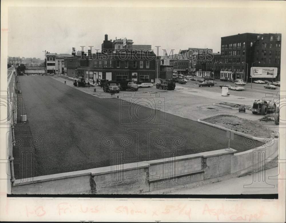 1971 Press Photo State-Erie Parking Lot, Schenectady, New York - tua16865