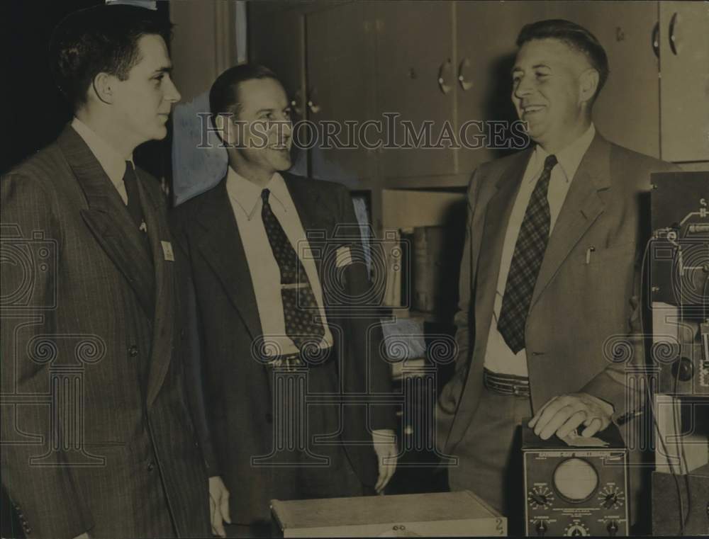 1953 Press Photo Science Fair, New York - tua17162