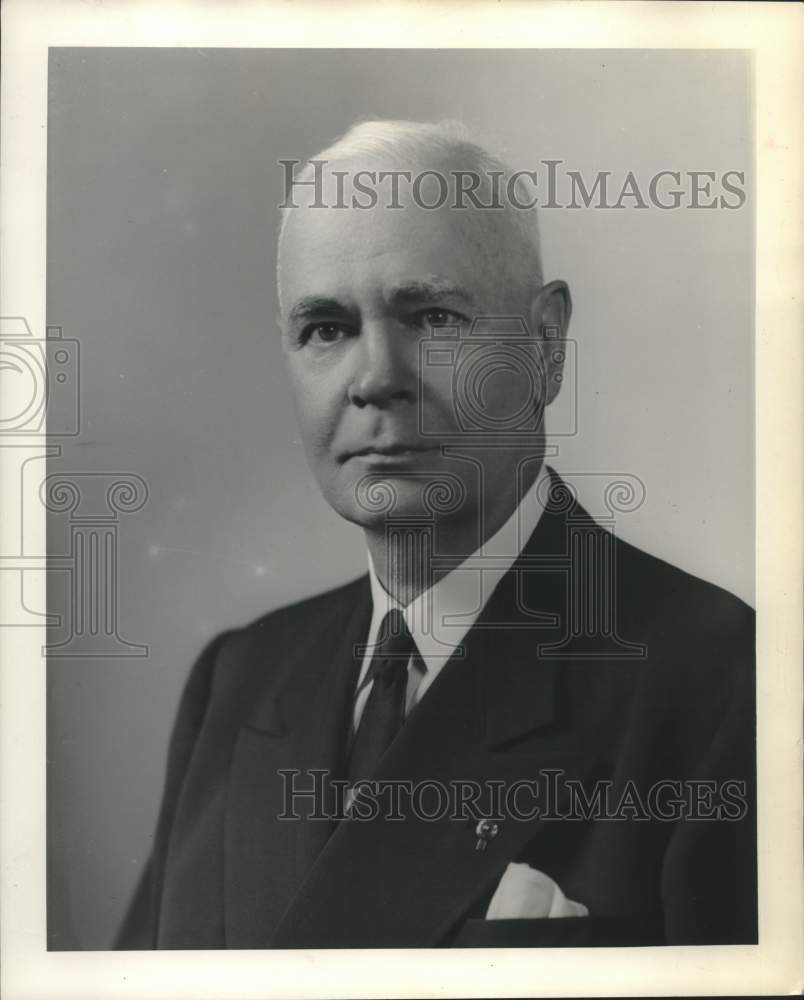 1953 Press Photo Edward N Scheibering. Fay Advertising Agency - tua17635