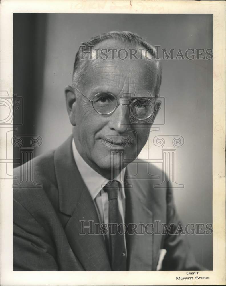1965 Press Photo Dr. Irvine H. Page, Cleveland Clinic Foundation, New York