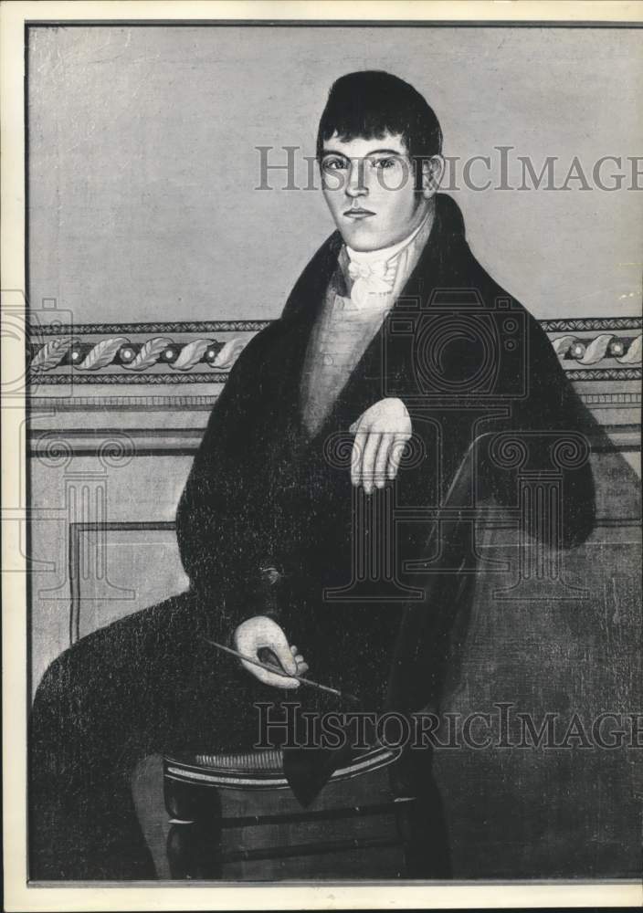 1960 Press Photo 'The Artist' painting, circa 1810 by Anonymous - tua18990