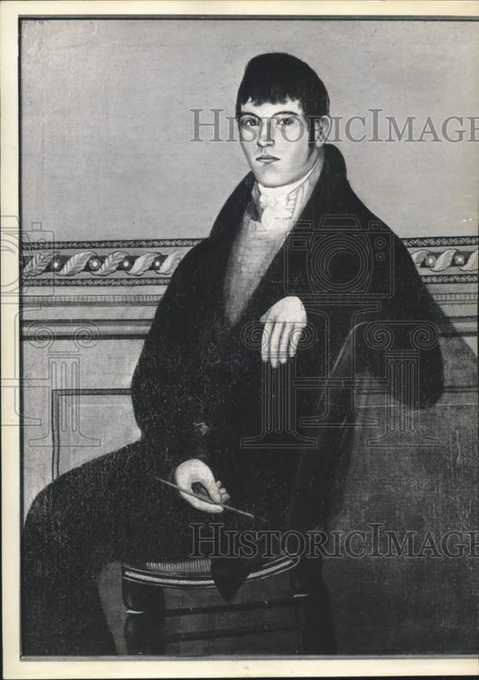 1960 Press Photo 'The Artist' painting, circa 1810 by Anonymous - tua18990