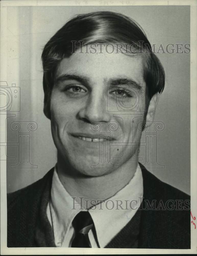 1969 Press Photo Jim Paolucci, Suburban all stars, smiles for photo - tua20600