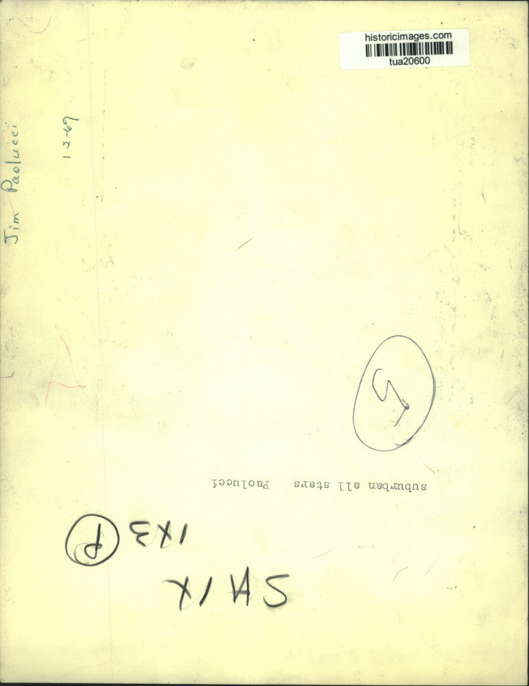 1969 Press Photo Jim Paolucci, Suburban all stars, smiles for photo - tua20600