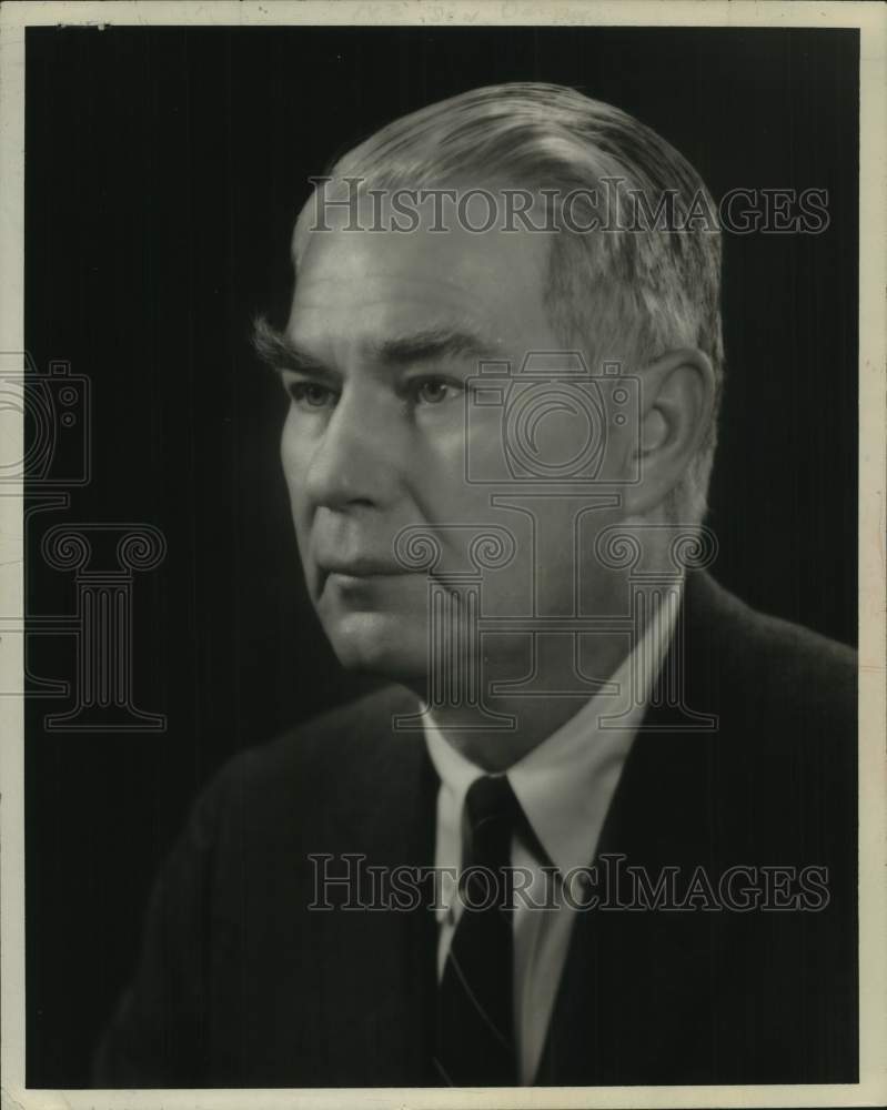 1967 Press Photo W. Putnam Livingston, Vice President, Bankers Trust Co, NY