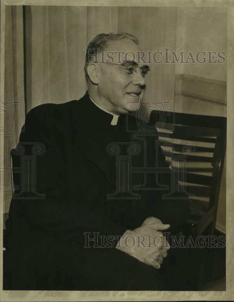 1945 Press Photo Most Reverend William A. Scully, Catholic Diocese, Albany, NY