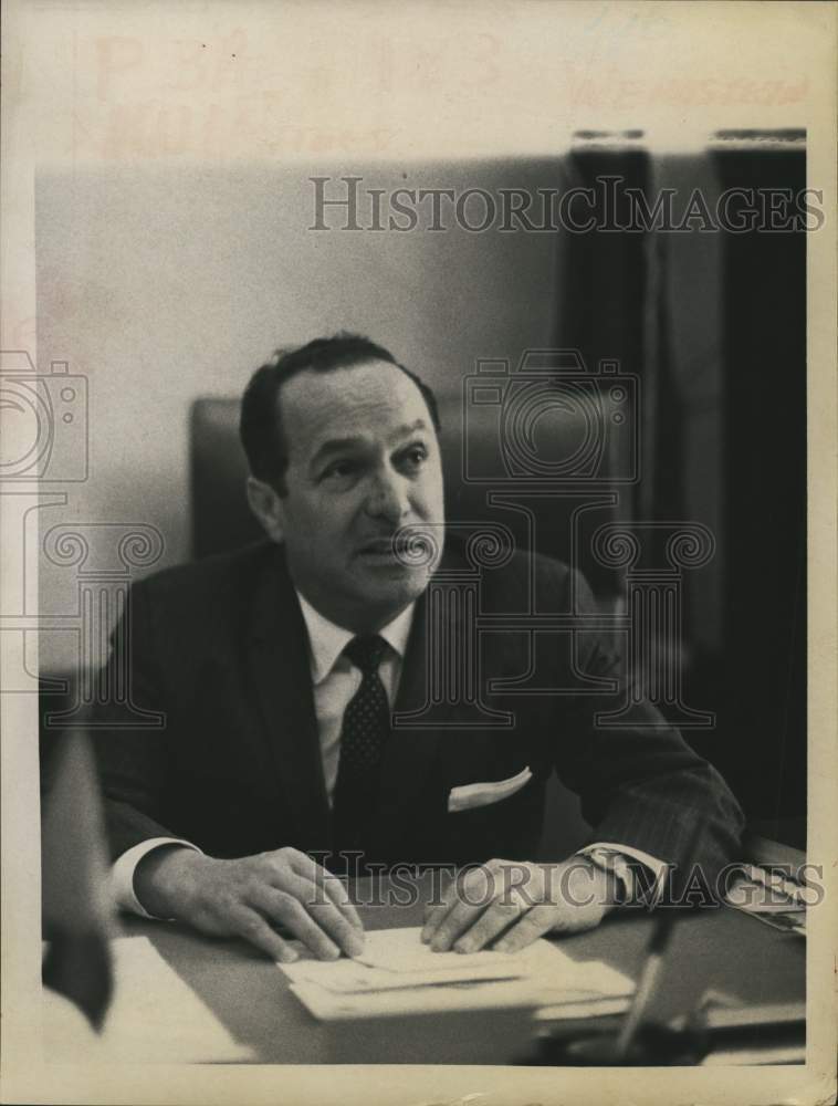 1968 Press Photo New York State Assemblyman Moses Weinstein - tua21885