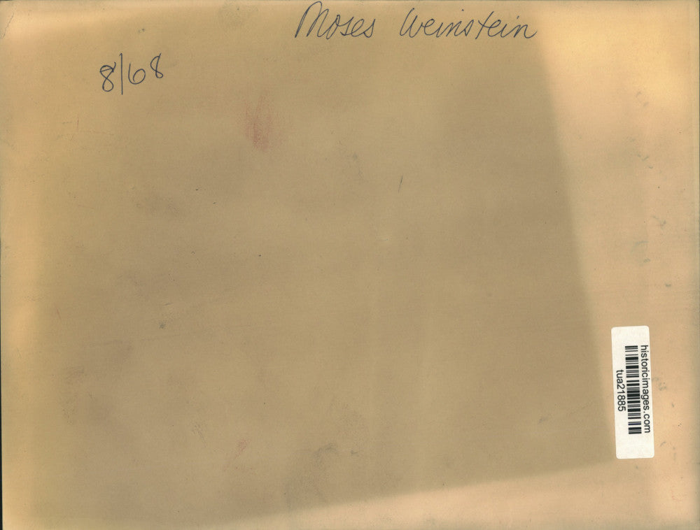 1968 Press Photo New York State Assemblyman Moses Weinstein - tua21885