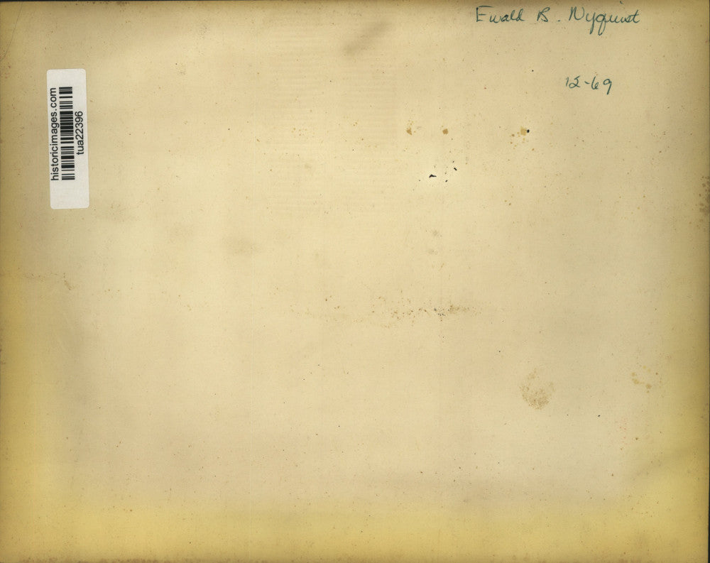 1969 Press Photo Commissioner of Education Ewald Nyquist shakes hands with men