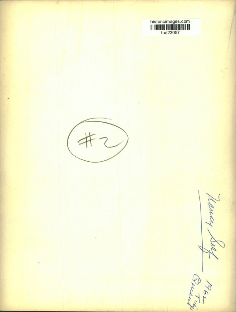 1962 Press Photo Albany, New York Tulip Queen Nancy Self - tua23057