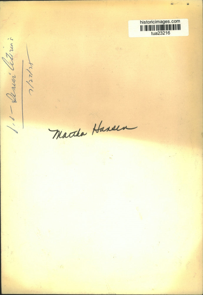 1978 Press Photo Portrait of Martha Hansen - tua23216