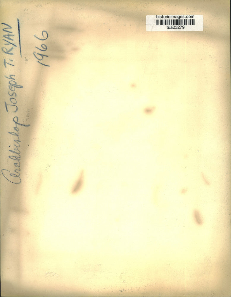 1966 Press Photo Archbishop Joseph T. Ryan, New York - tua23279