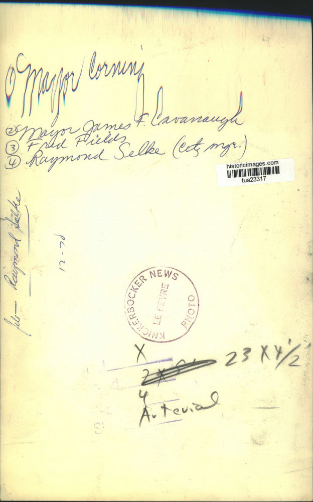 1970 Press Photo Politicians at ribbon-cutting ceremony in New York - tua23317