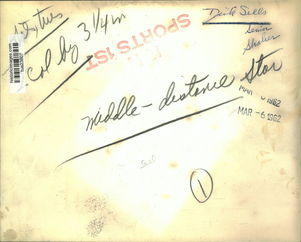 1962 Press Photo Shaker High School Swimmer Dick Sells in New York - tua23807