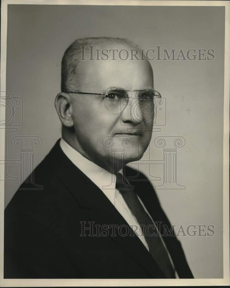 1959 Press Photo W. R. St. John, D&H Freight Traffic Manager, New York