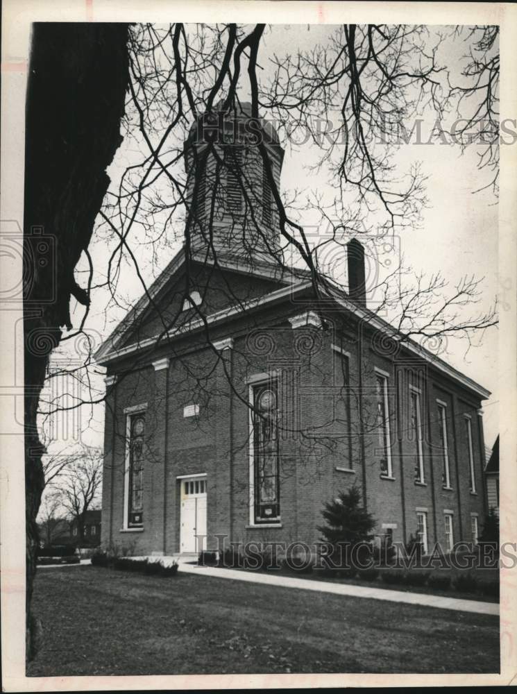 1964 Press Photo Exterior view of Lisha Kill Reformed Church in New York