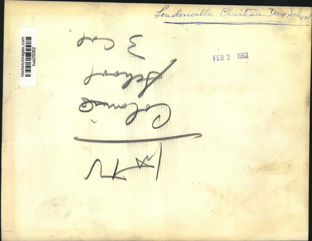 1962 Press Photo Loudonville Christian Day School, New York - tua25082