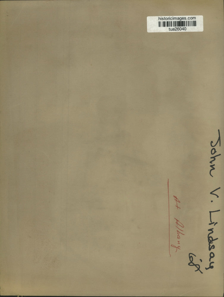 1968 Press Photo New York City Mayor John V. Lindsay in Albany - tua26040