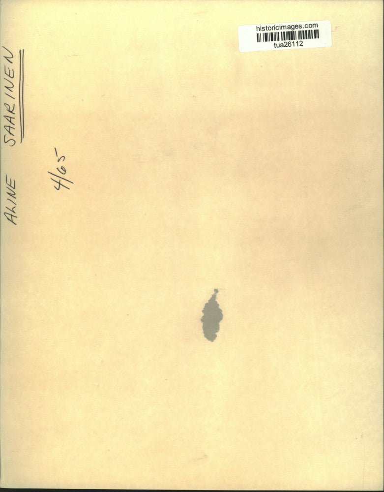 1965 Press Photo Aline Saarinen, New York art critic - tua26112