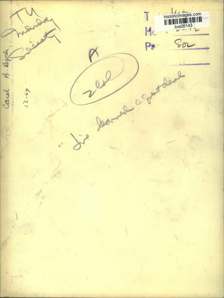 1969 Press Photo Carol A Ryder, RN, smiles for photo in her nursing uniform