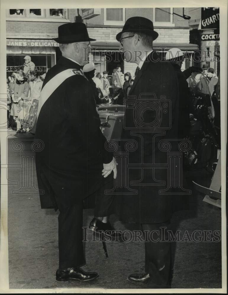 1965 Press Photo St. Patrick's Day Parade, Albany, New York - tua26311