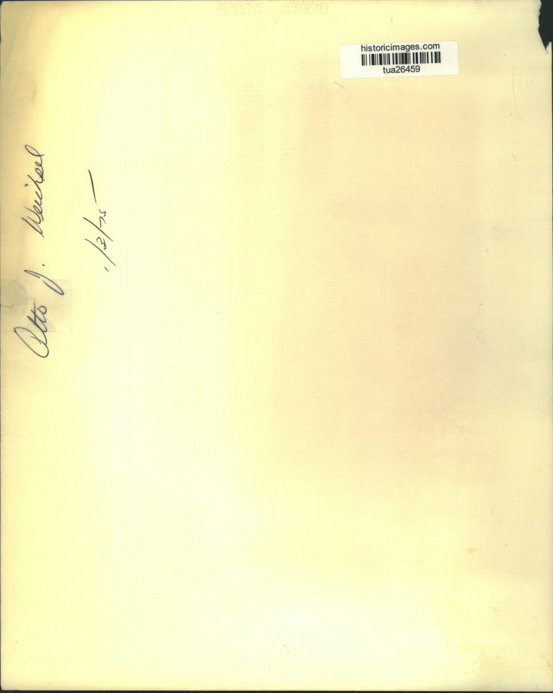 1975 Press Photo Otto J. Weichsel, New York - tua26459