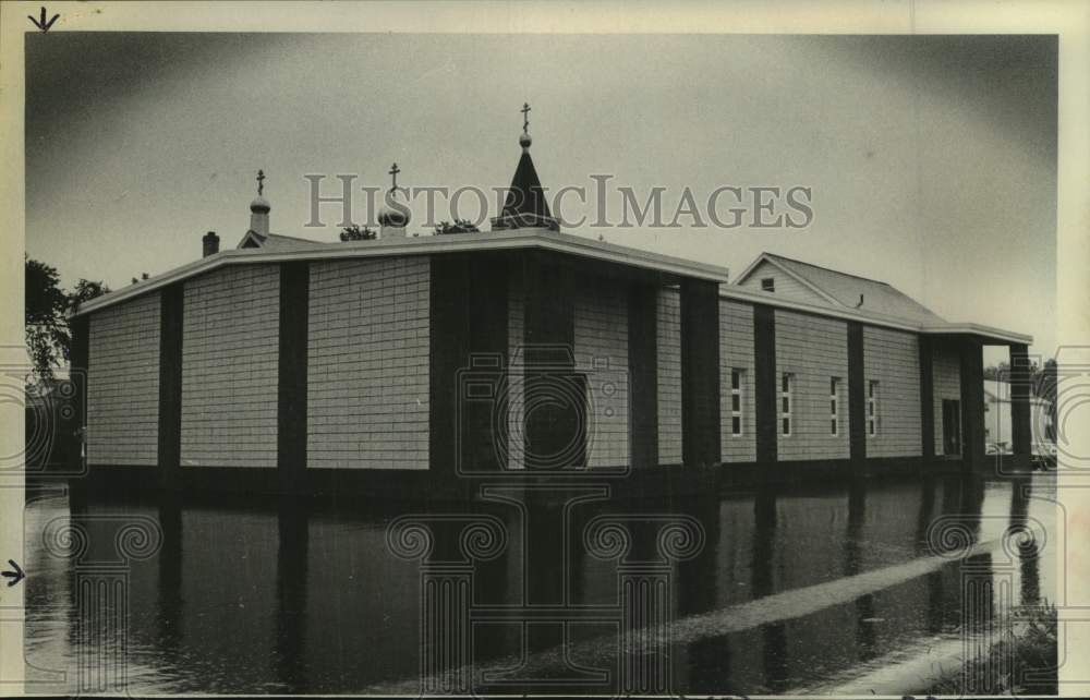 1975 Press Photo St. Basil's Parish Center, Albany, New York - tua26618