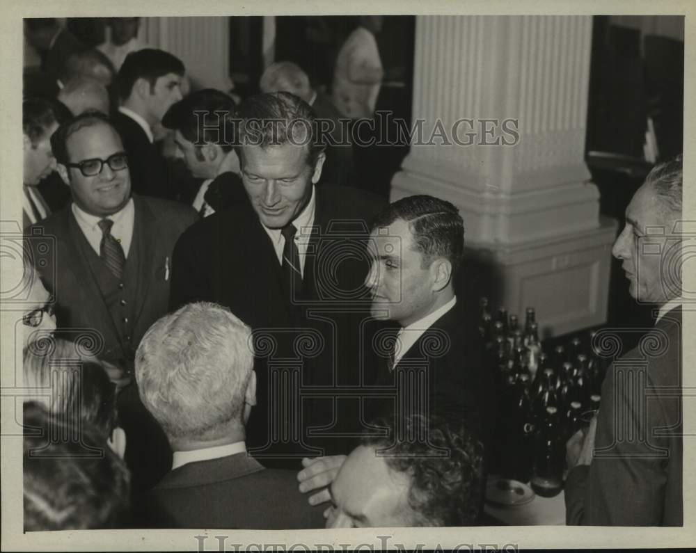 1968 Press Photo New York City Mayor John V. Lindsay in Albany - tua26718