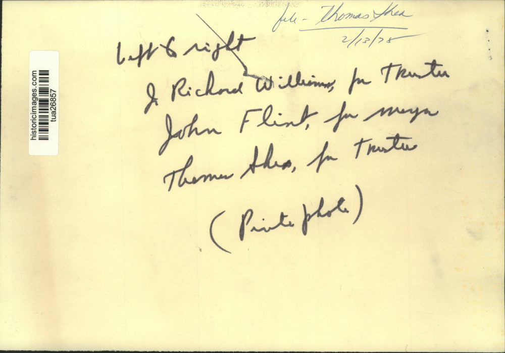 1978 Press Photo Political candidates sit around table in New York - tua26857