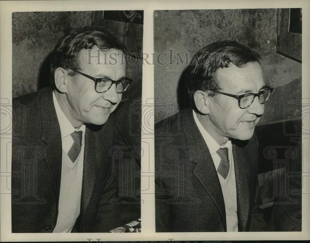 1968 Press Photo Dr. D. C. S. Oosthuizen in New York - tua27158