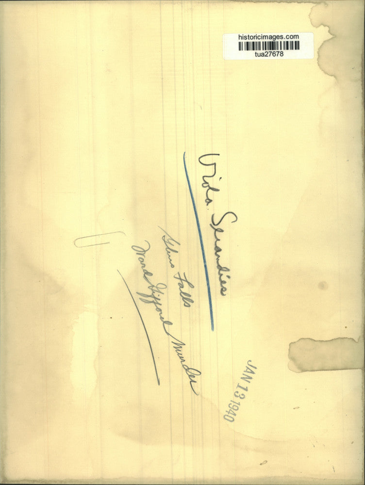 1940 Press Photo Viola Serandies, Glens Falls, New York - tua27678