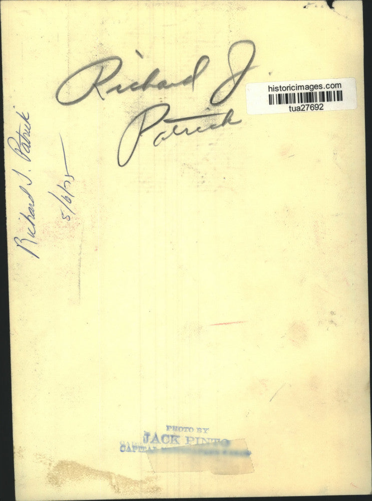 1975 Press Photo Richard J. Patrick, New York - tua27692