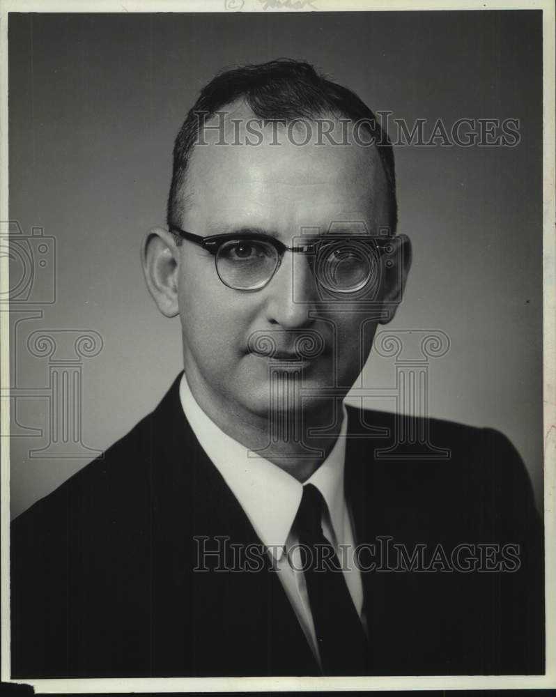 1968 Press Photo George E. Shaad, New York - tua27805