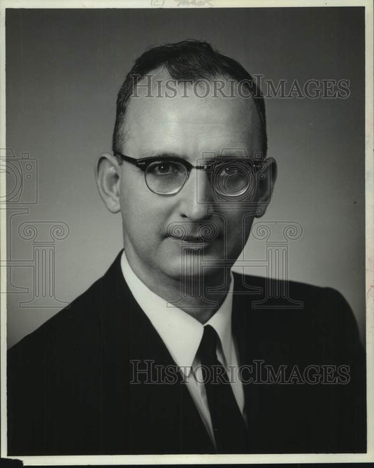 1968 Press Photo George E. Shaad, New York - tua27805