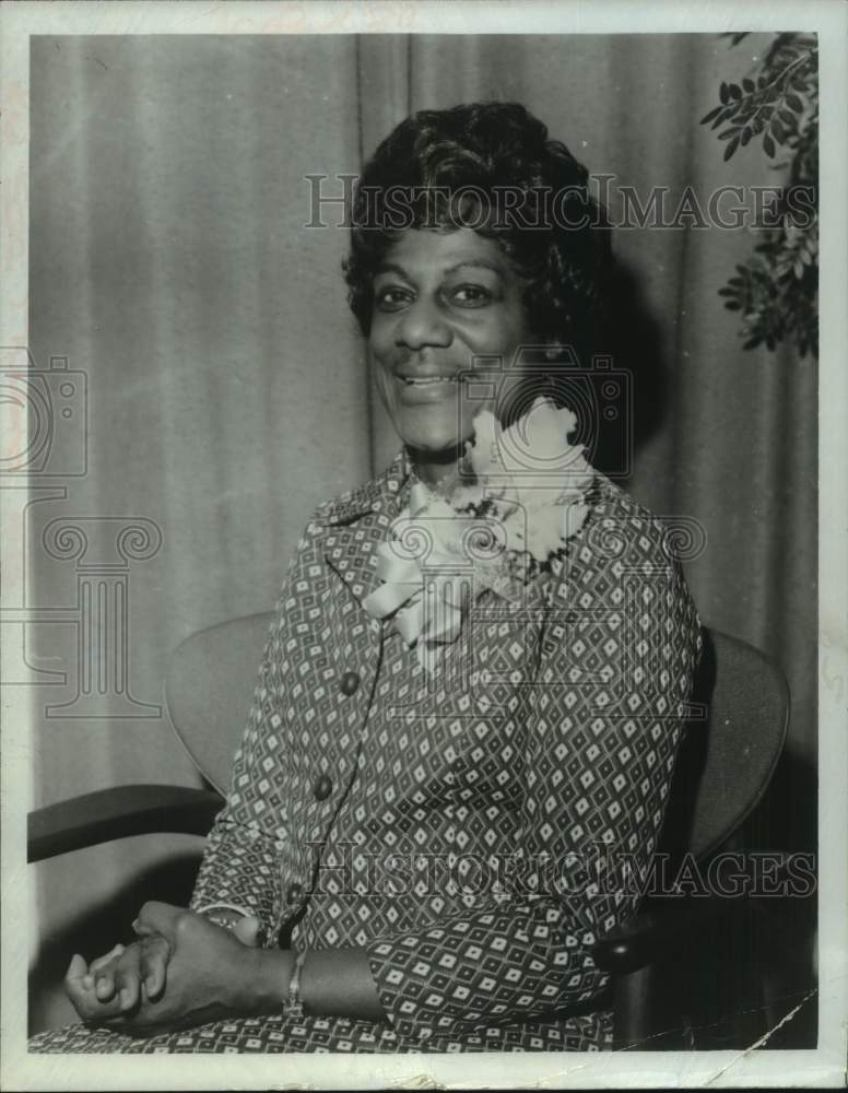 1972 Press Photo Florence Lucas, New York State Division of Human Rights
