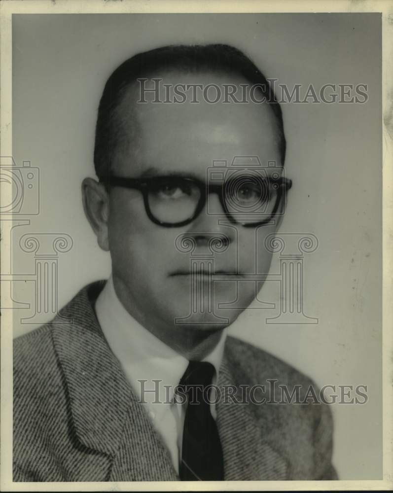 1958 Press Photo Mark B. Patten Jr., Behr-Manning Co., Watervliet, New York